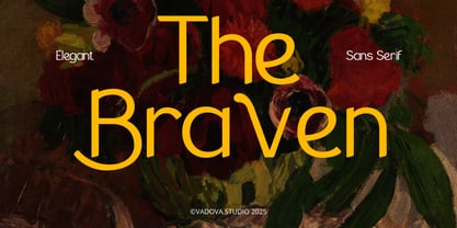 The Braven Font Poster 1