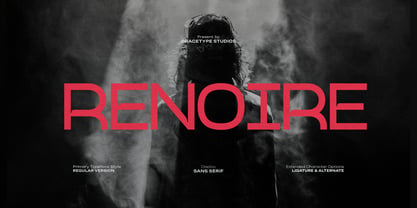 Renoire Font Poster 1