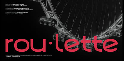 Renoire Font Poster 5