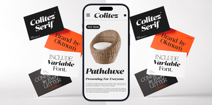 Colitez Serif Font Poster 8