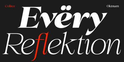 Colitez Serif Font Poster 3