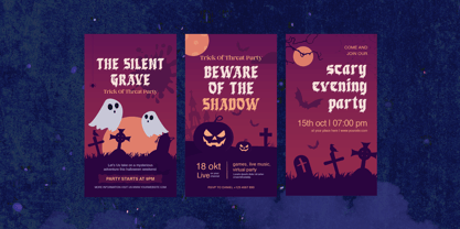 Gloomy Sunday Font Poster 8