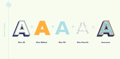 Elise Font Poster 6