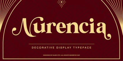 Nurencia Font Poster 1