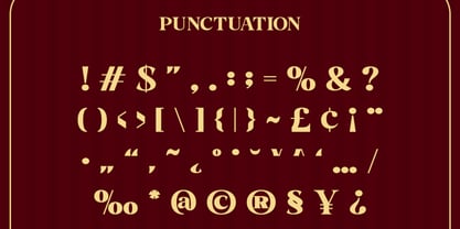 Nurencia Font Poster 4