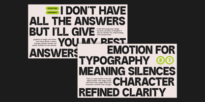 GC Methane Font Poster 9