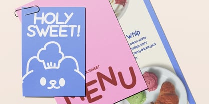 Sweet Kiddish Font Poster 7