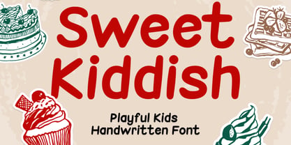 Sweet Kiddish Font Poster 1