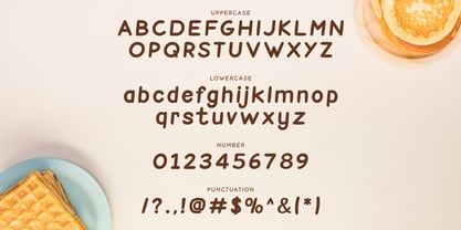 Sweet Kiddish Font Poster 2