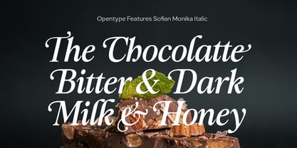 Sofian Monika Font Poster 3