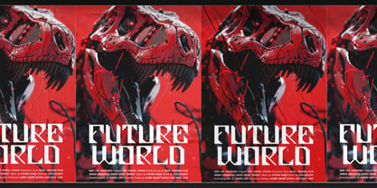 Cyber Pulse Font Poster 4