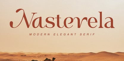 Nasterela Font Poster 10