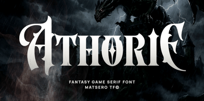 Athorie Font Poster 1