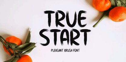 True Start Font Poster 1