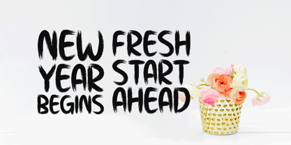 True Start Font Poster 2