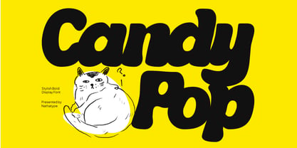 Candy Pop Font Poster 1