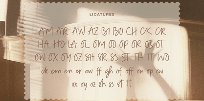 Amygost Font Poster 7