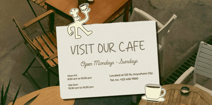 Amygost Font Poster 12