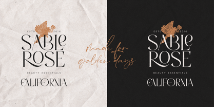 Anna Glave Font Poster 13