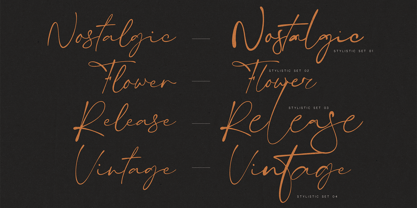 Anna Glave Font Poster 9