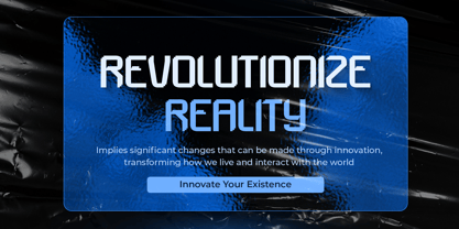 Chronext Font Poster 11