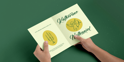 Amigdal Font Font Poster 7