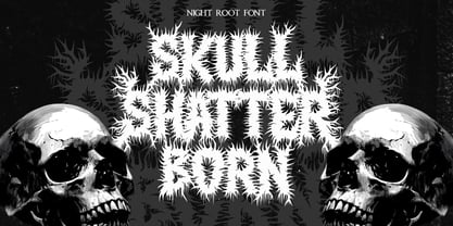 Night Roots Font Poster 4