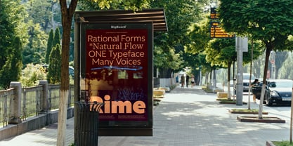 Rime Font Poster 8