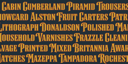 GW Mojo Blues Font Poster 10