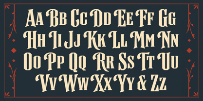 GW Mojo Blues Font Poster 2