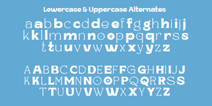 Skylane Horizon Font Poster 14