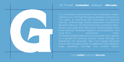 Skylane Horizon Font Poster 2
