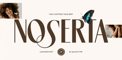 Noserta Font Poster 1