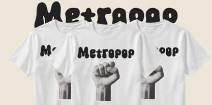 Meltipop Retro Font Poster 5