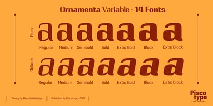 Ornamenta Font Poster 9
