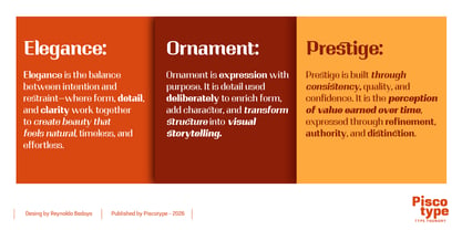 Ornamenta Font Poster 6