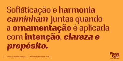 Ornamenta Font Poster 2