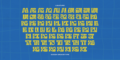 Chonka Muchas Font Poster 12
