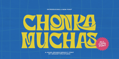 Chonka Muchas Font Poster 1