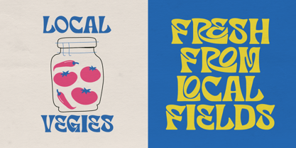 Chonka Muchas Font Poster 2