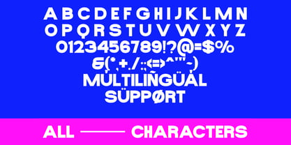Le Montiel Font Poster 2