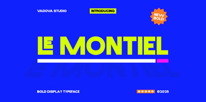 Le Montiel Font Poster 1