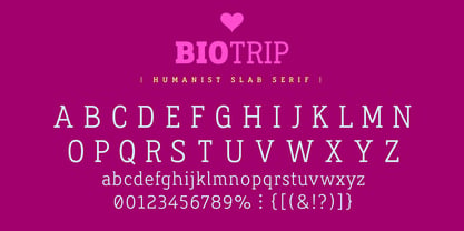 Biotrip Serif Font Poster 10
