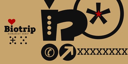 Biotrip Serif Font Poster 14