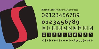 Biotrip Serif Font Poster 7