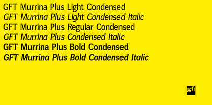 GFT Murrina Plus Font Poster 3