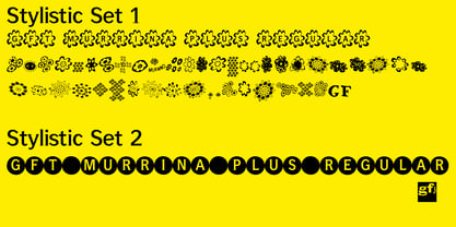 GFT Murrina Plus Font Poster 4