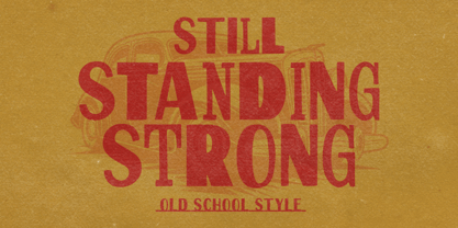 Rustic Changer Font Poster 7
