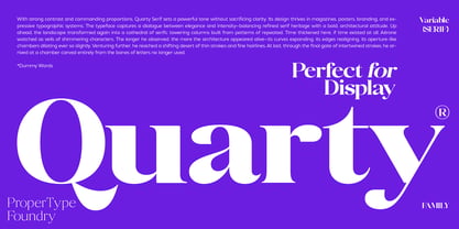 Quarty Cray Font Poster 1