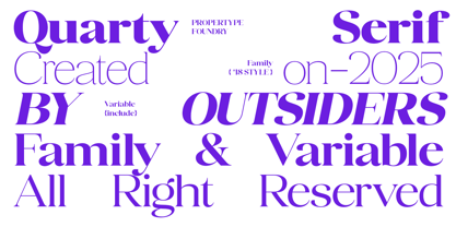 Quarty Cray Font Poster 6